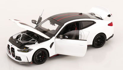 Minichamps 2022 BMW M4 CSL Coupe (G82) White 1:18