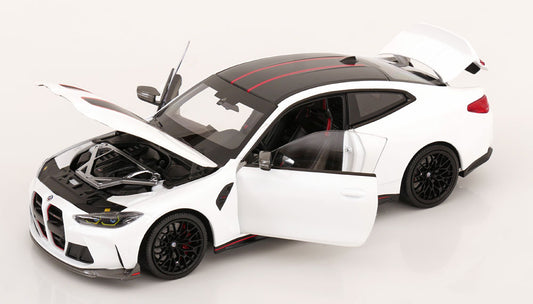 Minichamps 2022 BMW M4 CSL Coupe (G82) White 1:18