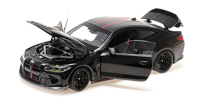 Minichamps 2022 BMW M4 CSL Coupe (G82) Black 1:18