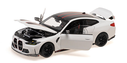 Minichamps 2022 BMW M4 CSL Coupe (G82) White 1:18