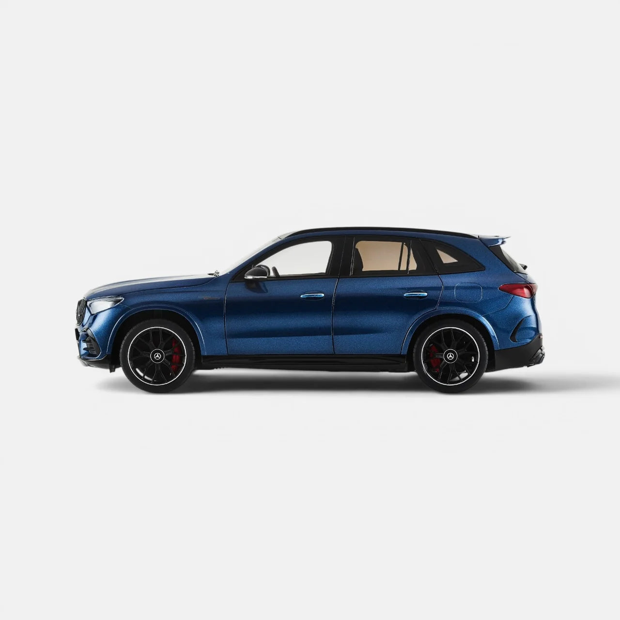 NZG 2021 Mercedes Benz GLC 63 AMG (X253) Spectral Blue 1:18