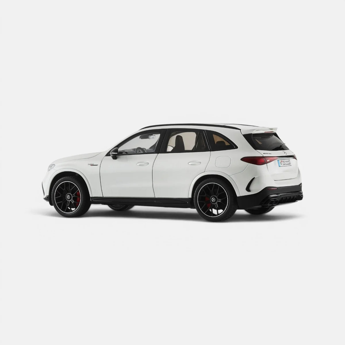 NZG 2021 Mercedes Benz GLC 63 AMG (X253) Opalith White 1:18