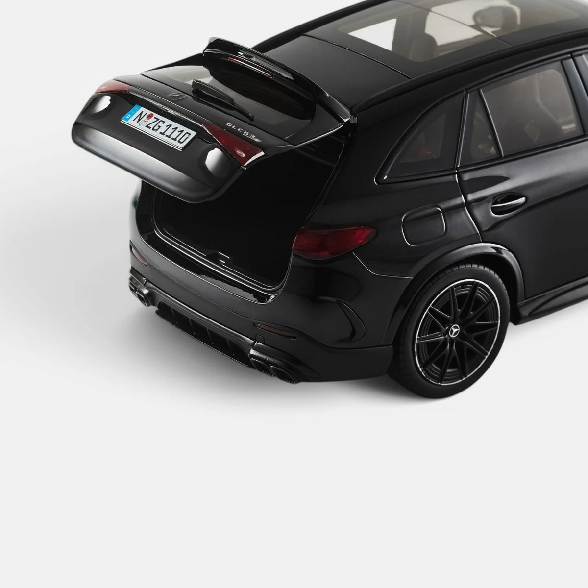 NZG 2021 Mercedes Benz GLC 63 AMG (X253) Obsidian Black 1:18