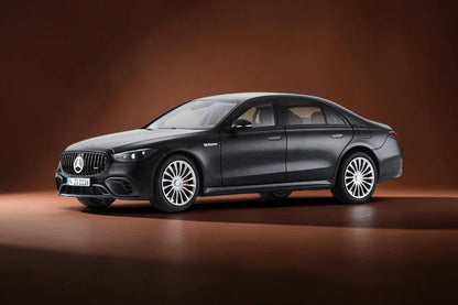 NZG Mercedes Benz S63 AMG E Performance Sedan (W223) Nightblack Magno 1:18