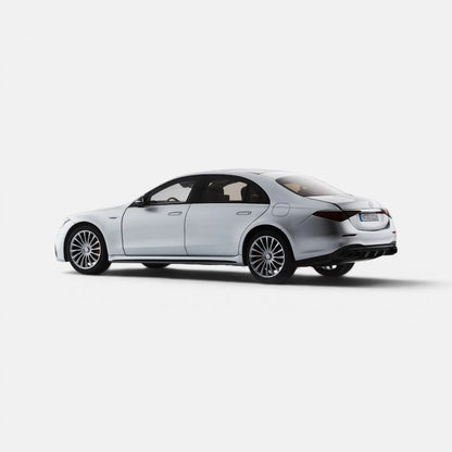 NZG Mercedes Benz S63 AMG E Performance Sedan (W223) Hightech Silver 1:18