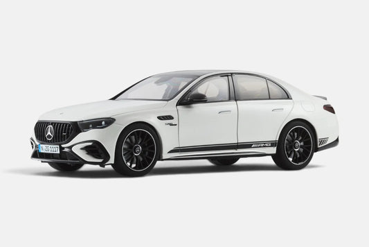 NZG Mercedes Benz E53 Hybrid AMG 4Matic Sedan (W214) Edition One White 1:18