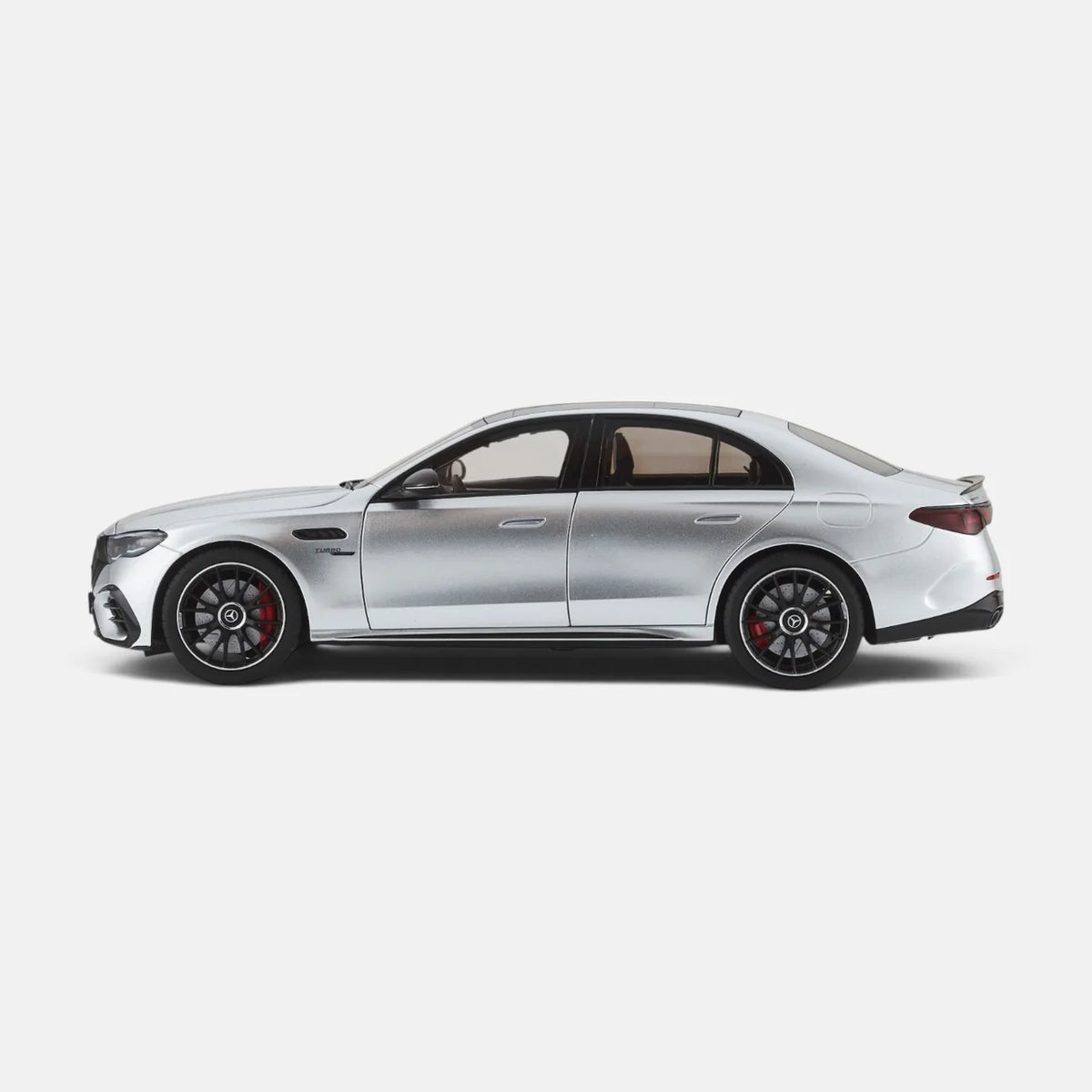 NZG Mercedes Benz E53 Hybrid AMG 4Matic Sedan (W214) Hightech Silver 1:18