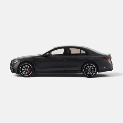 NZG Mercedes Benz E53 Hybrid AMG 4Matic Sedan (W214) Graphite Grey 1:18