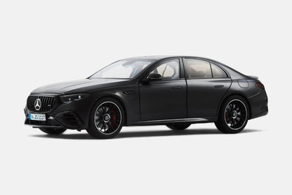 NZG Mercedes Benz E53 Hybrid AMG 4Matic Sedan (W214) Graphite Grey 1:18