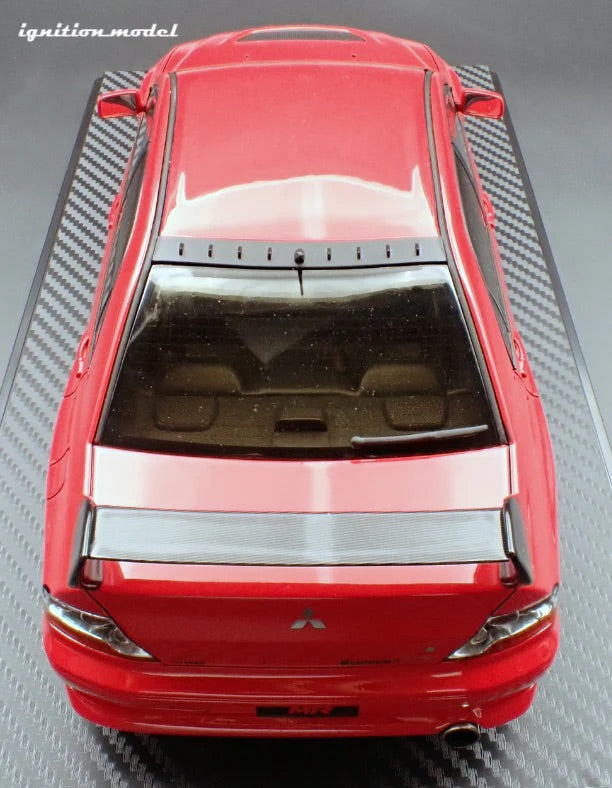 Ignition-Model Mitsubishi Lancer Evolution VIII MR (CT9A) Red 1:18