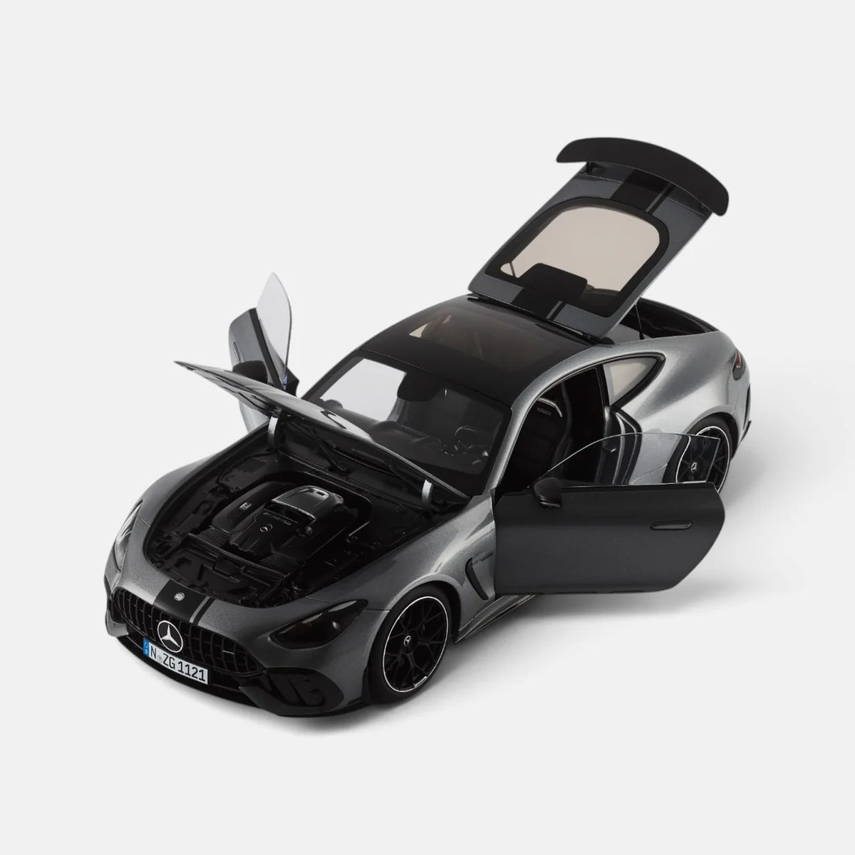 NZG Mercedes Benz AMG GT63 Pro 4Matic (C192) Selenite Grey 1:18