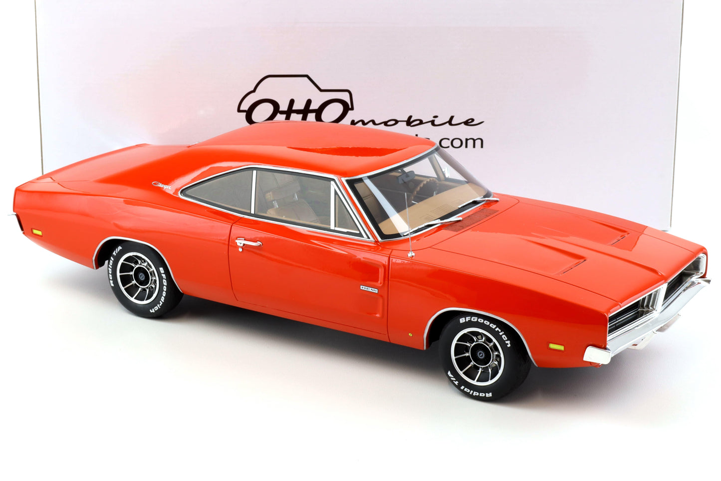 Otto 1969 Dodge Charger Dukes of Hazzard Hemir Orange 1:12