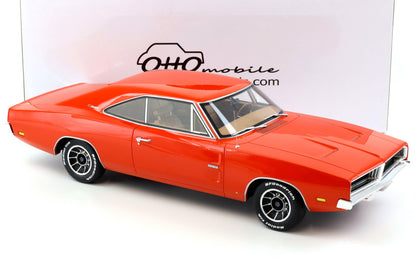 Otto 1969 Dodge Charger Dukes of Hazzard Hemir Orange 1:12
