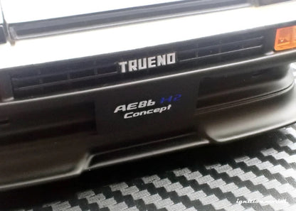 Ignition-Model Toyota Sprinter Trueno 3dr (AE86) H2 White & Black 1:18