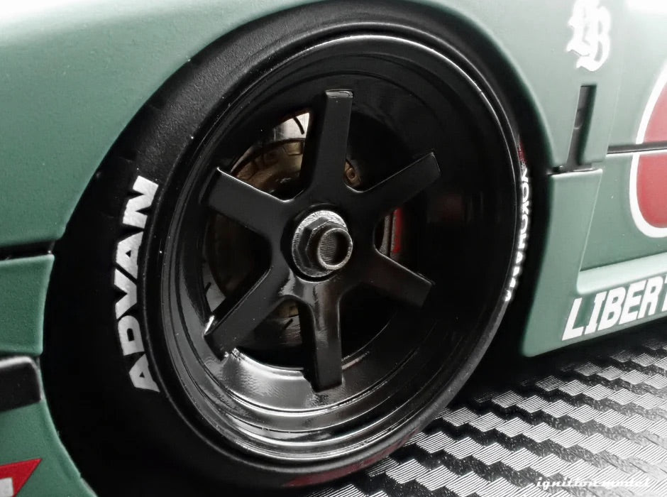 Ignition-Model 2023 Ferrari F40 LBWK LB-Works 40 #Japan Matte Green 1:18