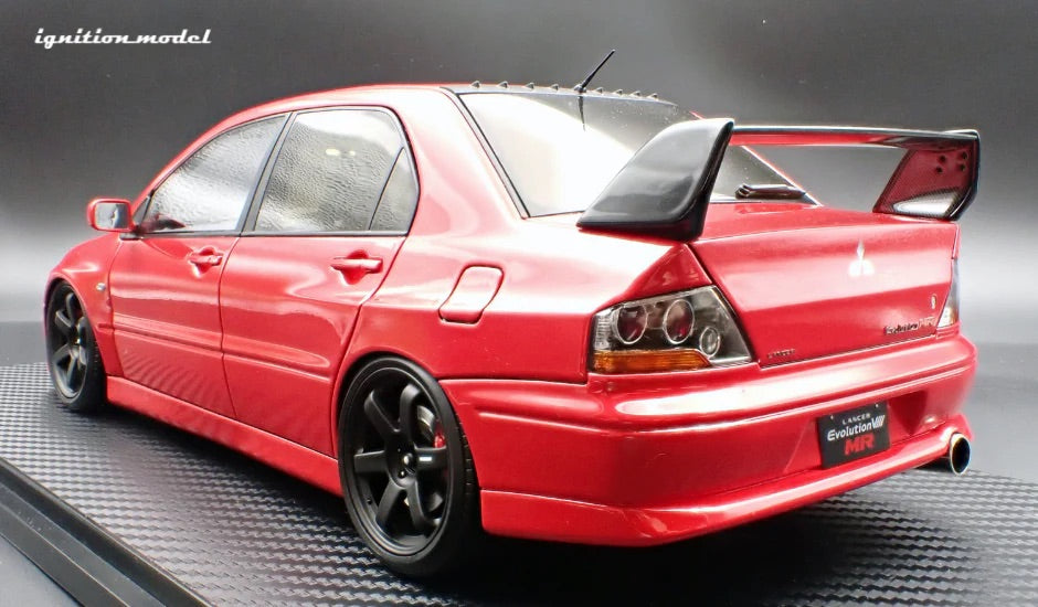 Ignition-Model Mitsubishi Lancer Evolution VIII MR (CT9A) Red 1:18