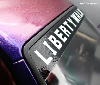 Ignition-Model Ferrari F40 LBWK LB-Works 40 Japan Midnight Purple Metallic 1:18