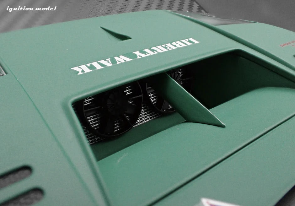 Ignition-Model 2023 Ferrari F40 LBWK LB-Works 40 #Japan Matte Green 1:18