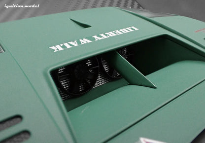 Ignition-Model 2023 Ferrari F40 LBWK LB-Works 40 #Japan Matte Green 1:18