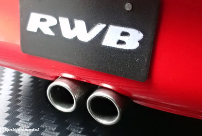 Ignition-Model Porsche 911 F Series Backdate RWB Coupe Red 1:18