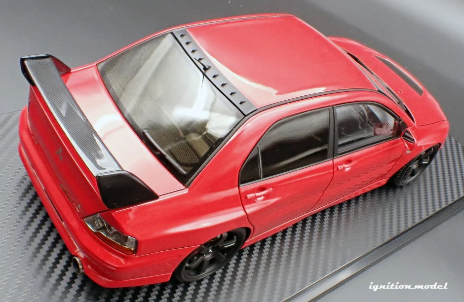 Ignition-Model Mitsubishi Lancer Evolution VIII MR (CT9A) Red 1:18
