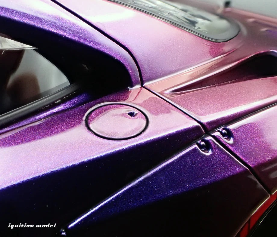 Ignition-Model Ferrari F40 LBWK LB-Works 40 Japan Midnight Purple Metallic 1:18