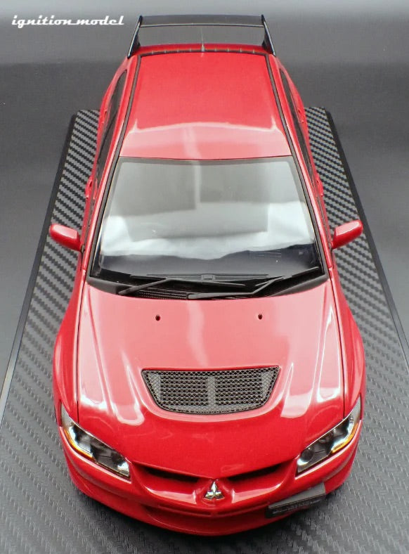 Ignition-Model Mitsubishi Lancer Evolution VIII MR (CT9A) Red 1:18