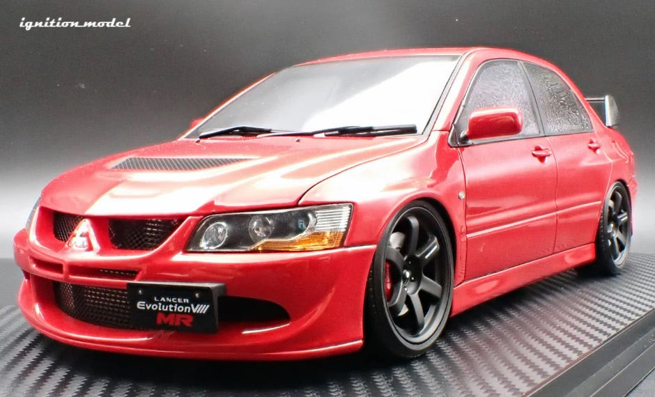 Ignition-Model Mitsubishi Lancer Evolution VIII MR (CT9A) Red 1:18