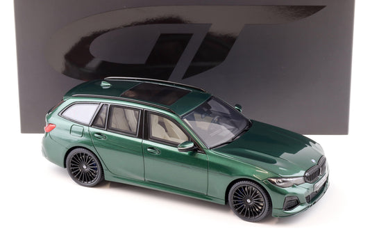GT Spirit 2019 BMW Alpina B3 Biturbo 3 Series Touring Wagon Green Metallic 1:18