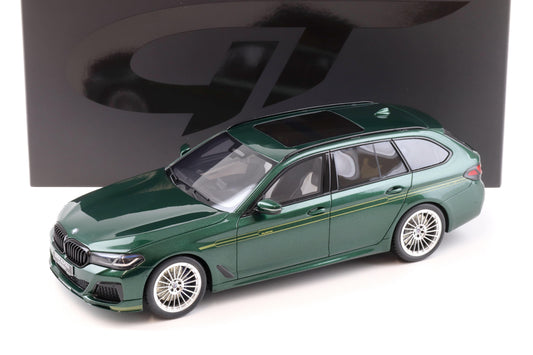 GT Spirit 2023 BMW Alpina B5 5 Series Touring Wagon Green Metallic 1:18