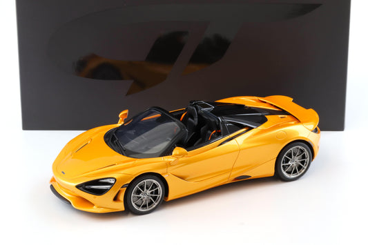 GT Spirit 2024 Mclaren 750S Spyder Papaya Spark Orange 1:18