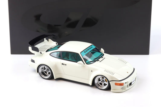 GT Spirit 2023 Porsche 911 964 Slantnose RWB RWBA Grand Prix White 1:18