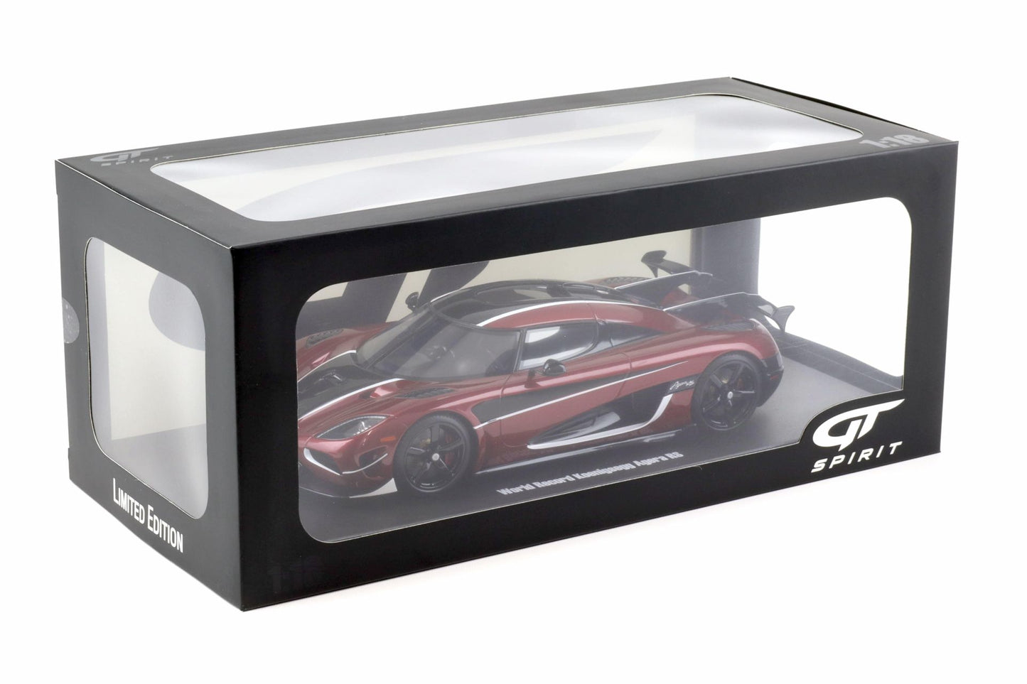 GT Spirit 2017 Koenigsegg Agera RS Deep Red Metallic 1:18