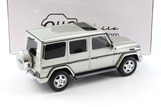 Otto Mercedes-Benz 2003 G-Class G55 AMG (W463) Iridium Silver 1:18