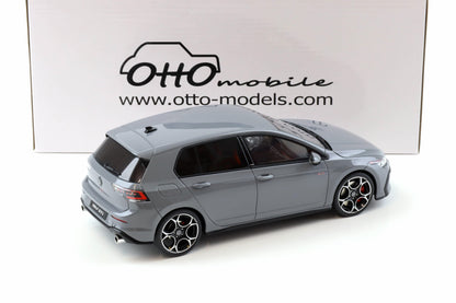 Otto 2024 Volkswagen Golf GTI MK 8 Moonstone Grey 1:18