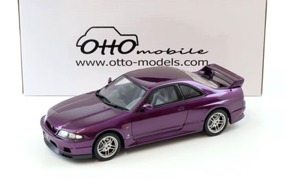 Otto 1995 Nissan Skyline GT-R R33 (BNR33) V-Spec Midnight Purple 1:18