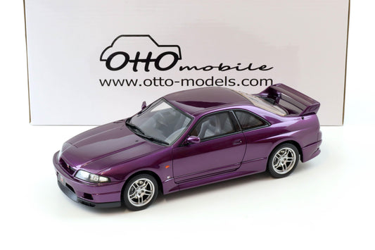 Otto 1995 Nissan Skyline GT-R R33 (BNR33) V-Spec Midnight Purple 1:18