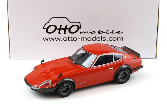 Otto 1972 Nissan Fairlady 240 ZG Coupe Grand Prix Red 1:18