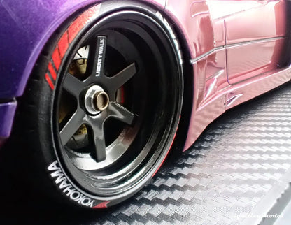 Ignition-Model Ferrari F40 LBWK LB-Works 40 Japan Midnight Purple Metallic 1:18