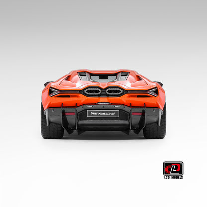 LCD 2024 Lamborghini Revuelto Orange 1:18
