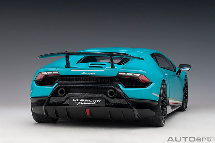 AUTOart Lamborghini Huracan Performante Blu Glauco (Solid Blue) 1:12