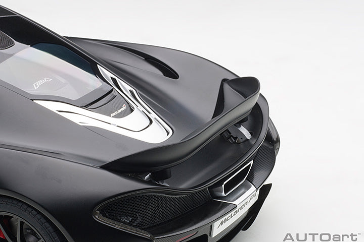 AUTOart Mclaren P1 Matte Black w/ Red Accents 1:12