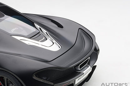 AUTOart Mclaren P1 Matte Black w/ Red Accents 1:12