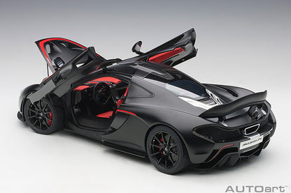 AUTOart Mclaren P1 Matte Black w/ Red Accents 1:12