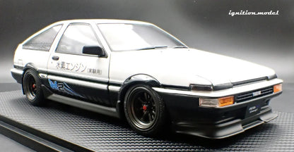Ignition-Model Toyota Sprinter Trueno 3dr (AE86) H2 White & Black 1:18