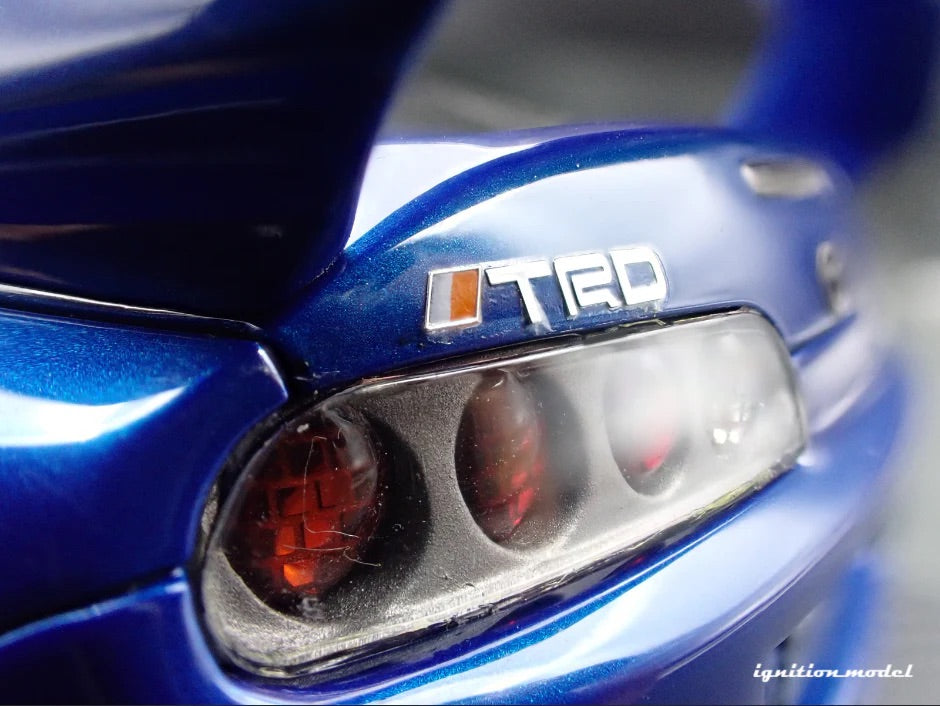Ignition-Model Toyota Supra Mk4 (A80) TRD 3000GT Blue Metallic 1:18