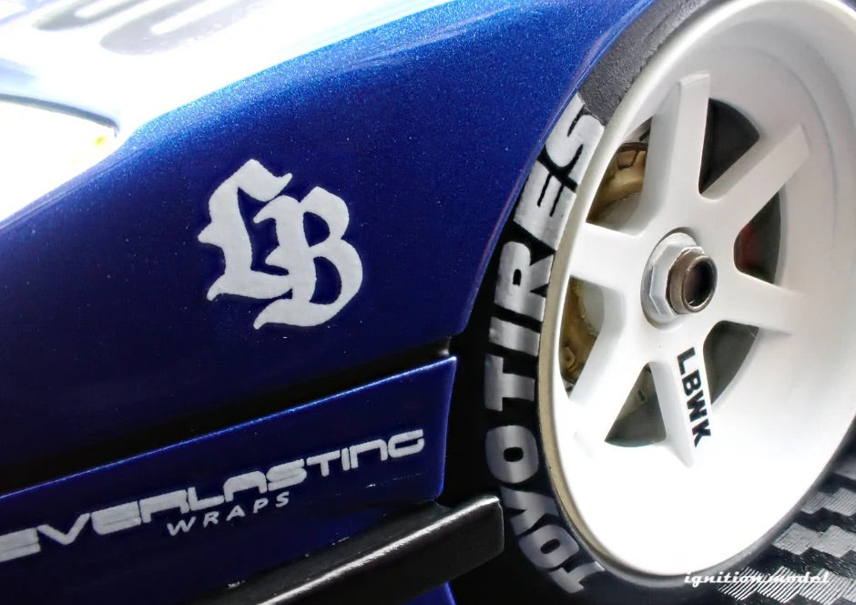 Ignition-Model Ferrari F40 LBWK LB-Works 40 Japan Blue Pilot 1:18