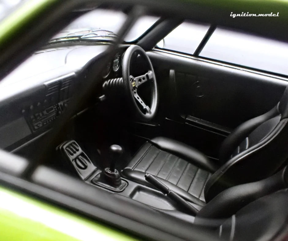 Ignition-Model Porsche 911 F Series Backdate RWB Coupe Green 1:18