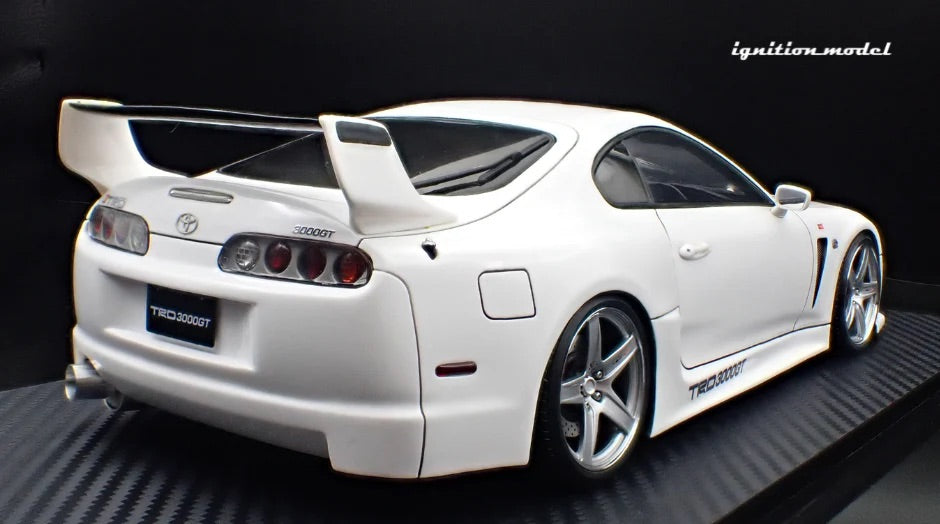 Ignition-Model Toyota Supra Mk4 (A80) TRD 3000GT (T3s) White 1:18