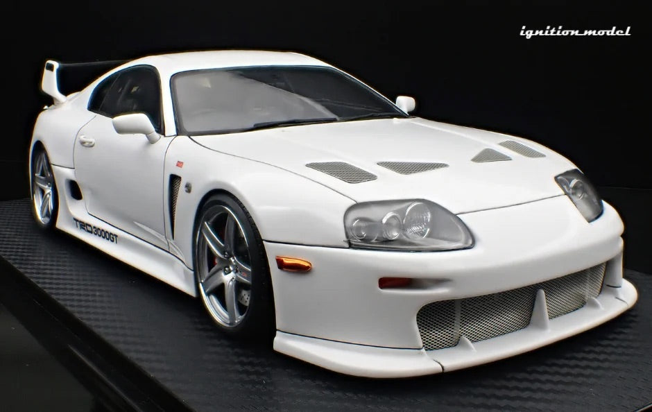 Ignition-Model Toyota Supra Mk4 (A80) TRD 3000GT (T3s) White 1:18